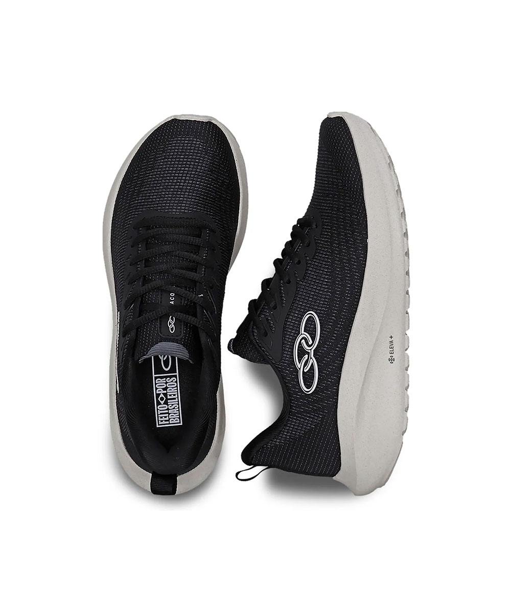 Tênis Feminino Olympikus Acqua Eleva+ Preto/branco