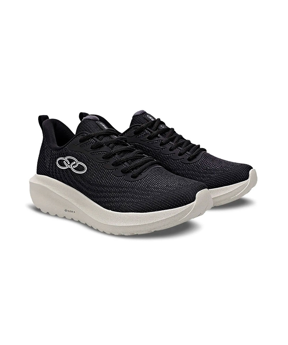 Tênis Feminino Olympikus Acqua Eleva+ Preto/branco