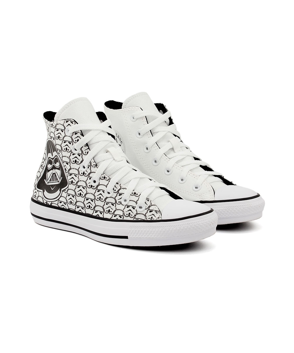 Tênis Cano Alto Converse All Star X Star Wars Branco