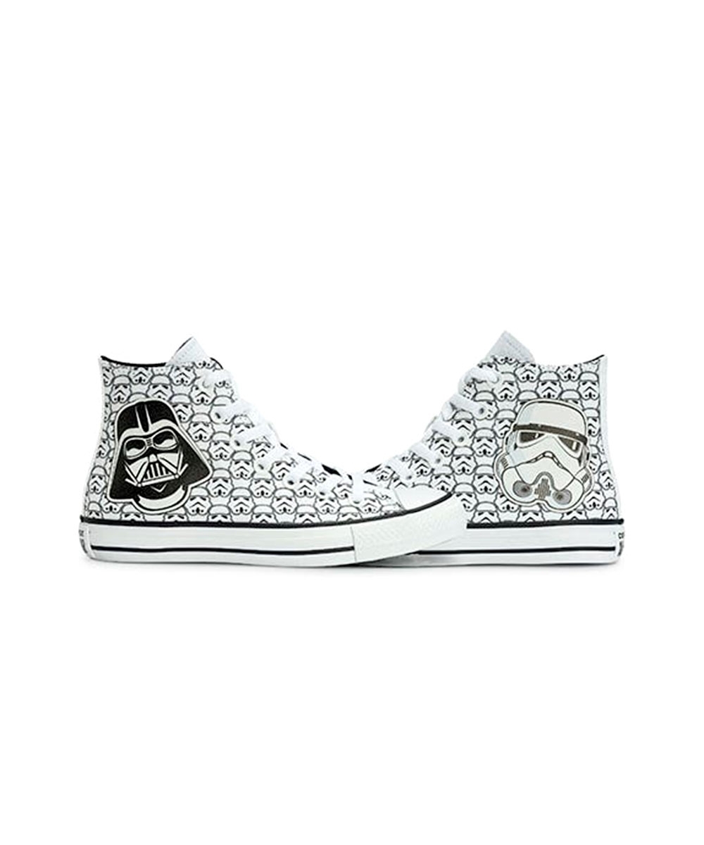 Tênis Cano Alto Converse All Star X Star Wars Branco