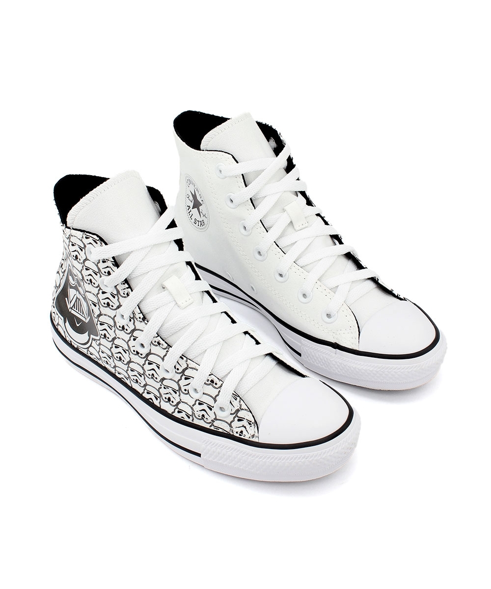 Tênis Cano Alto Converse All Star X Star Wars Branco