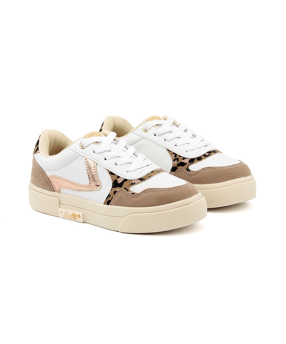 Tênis Infantil Ortopasso New Stars Branco