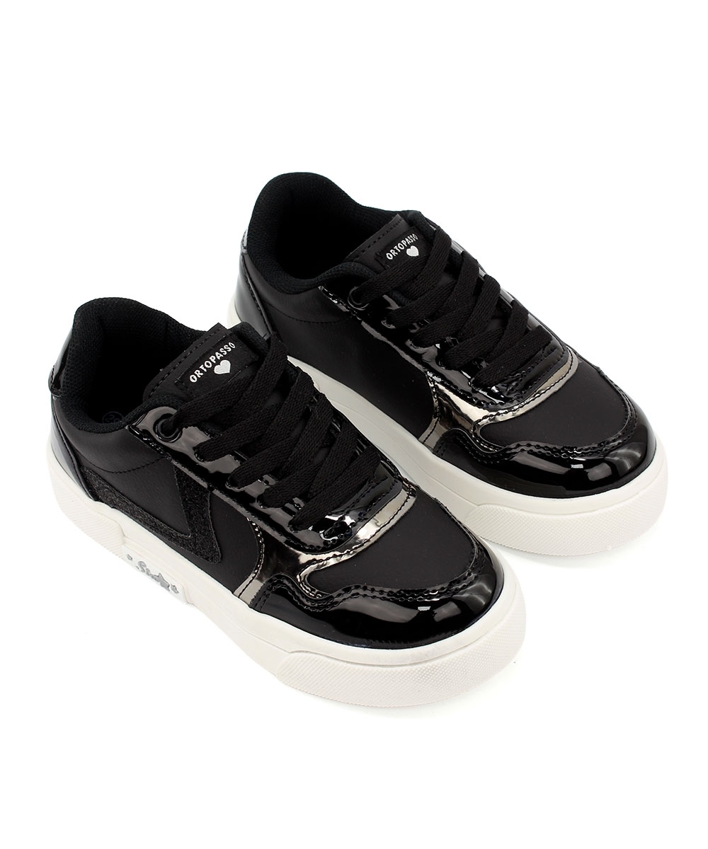 Tênis Infantil Ortopasso New Stars Preto