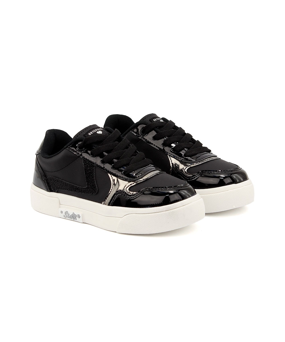 Tênis Infantil Ortopasso New Stars Preto
