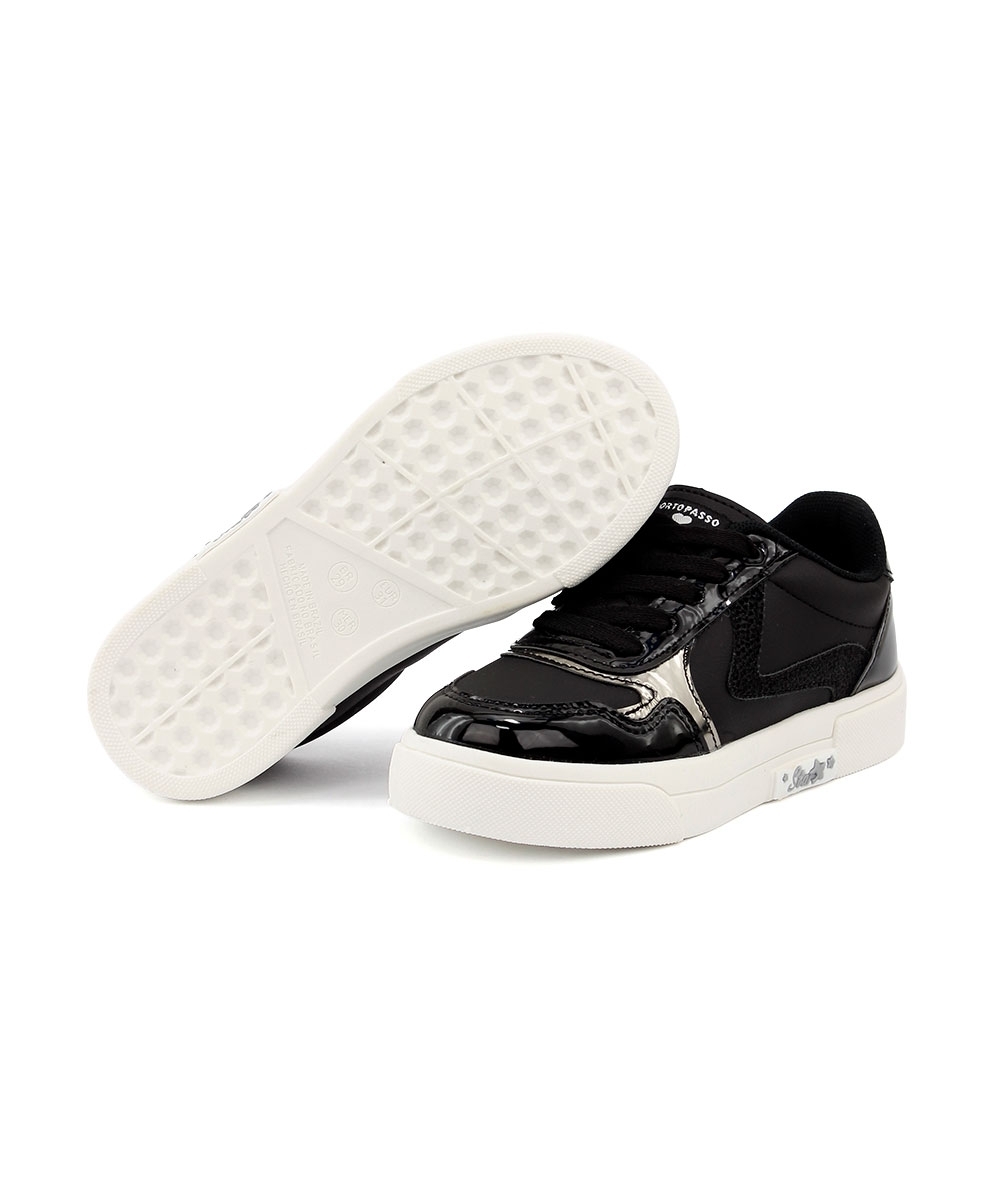 Tênis Infantil Ortopasso New Stars Preto