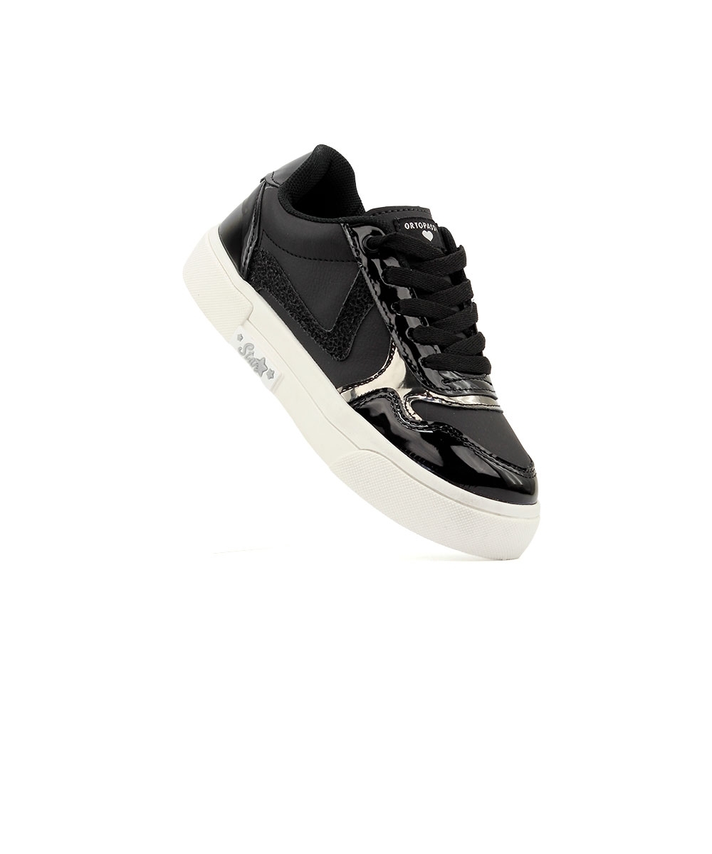 Tênis Infantil Ortopasso New Stars Preto