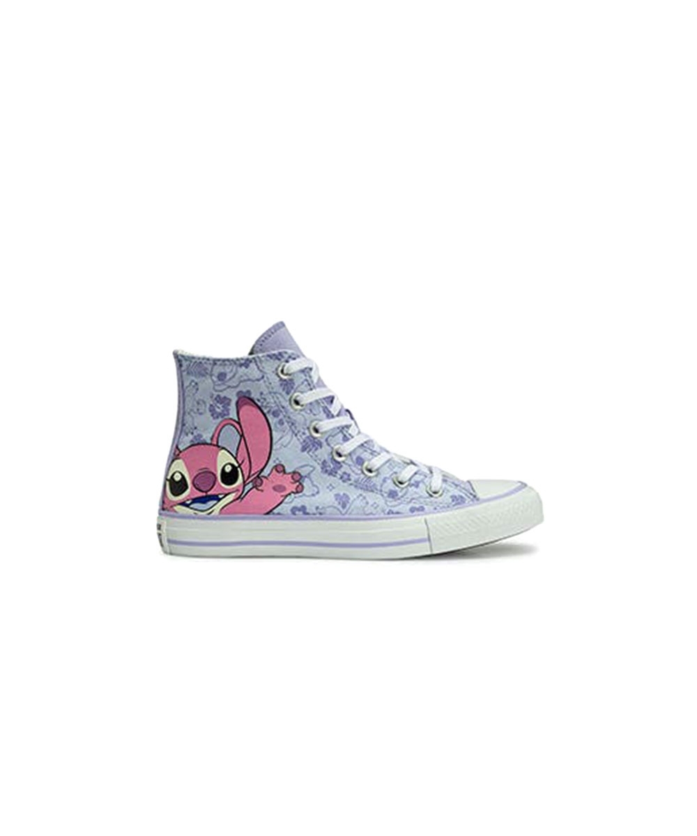 Tênis Cano Alto Converse All Star Disney Stitch 2 Azul