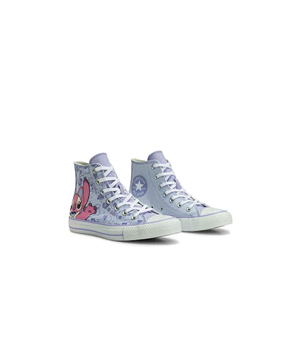 Tênis Cano Alto Converse All Star Disney Stitch 2 Azul