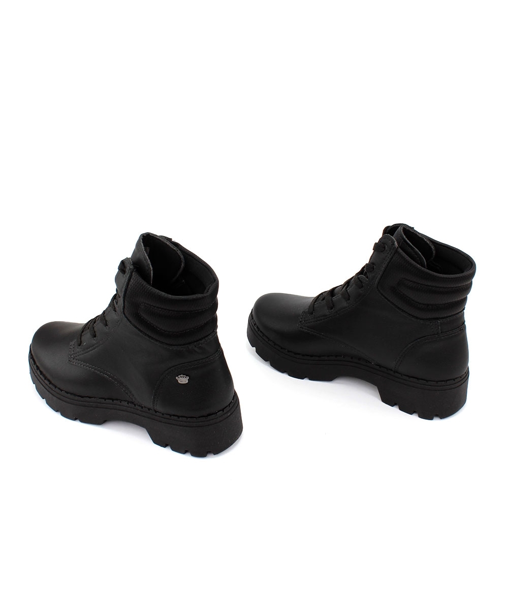 Coturno Infantil Pink Cats Tratorado Preto