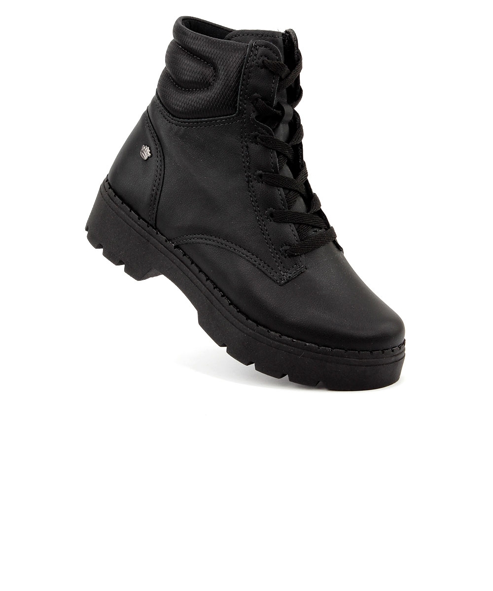 Coturno Infantil Pink Cats Tratorado Preto
