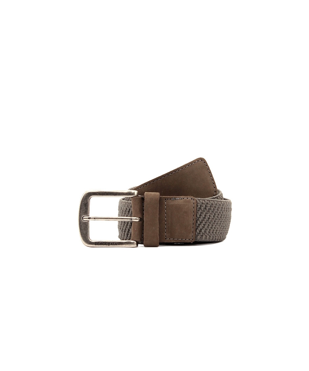 Cinto Masculino Democrata Elástico Denim Smoke