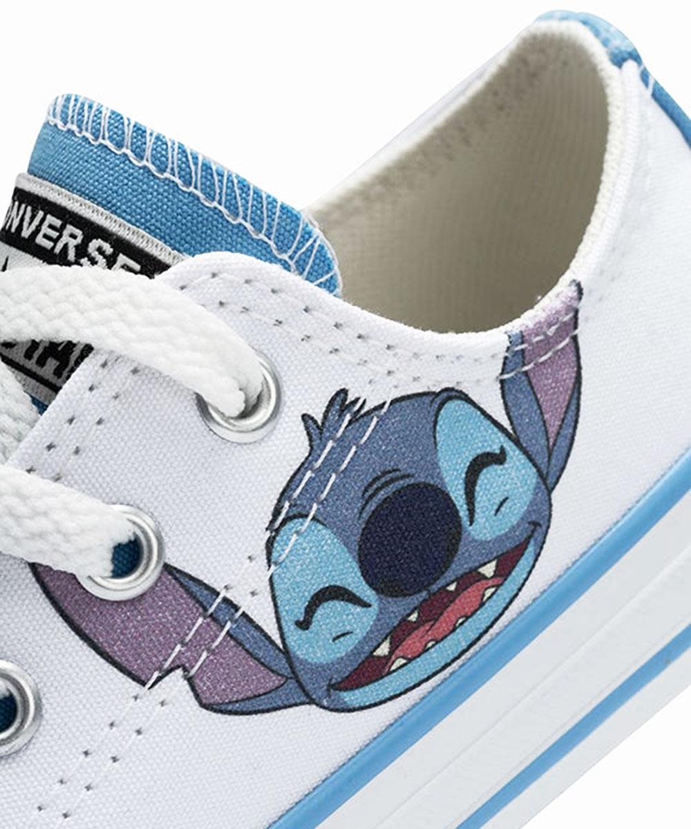 Tênis Converse Infantil Disney Stitch Branco