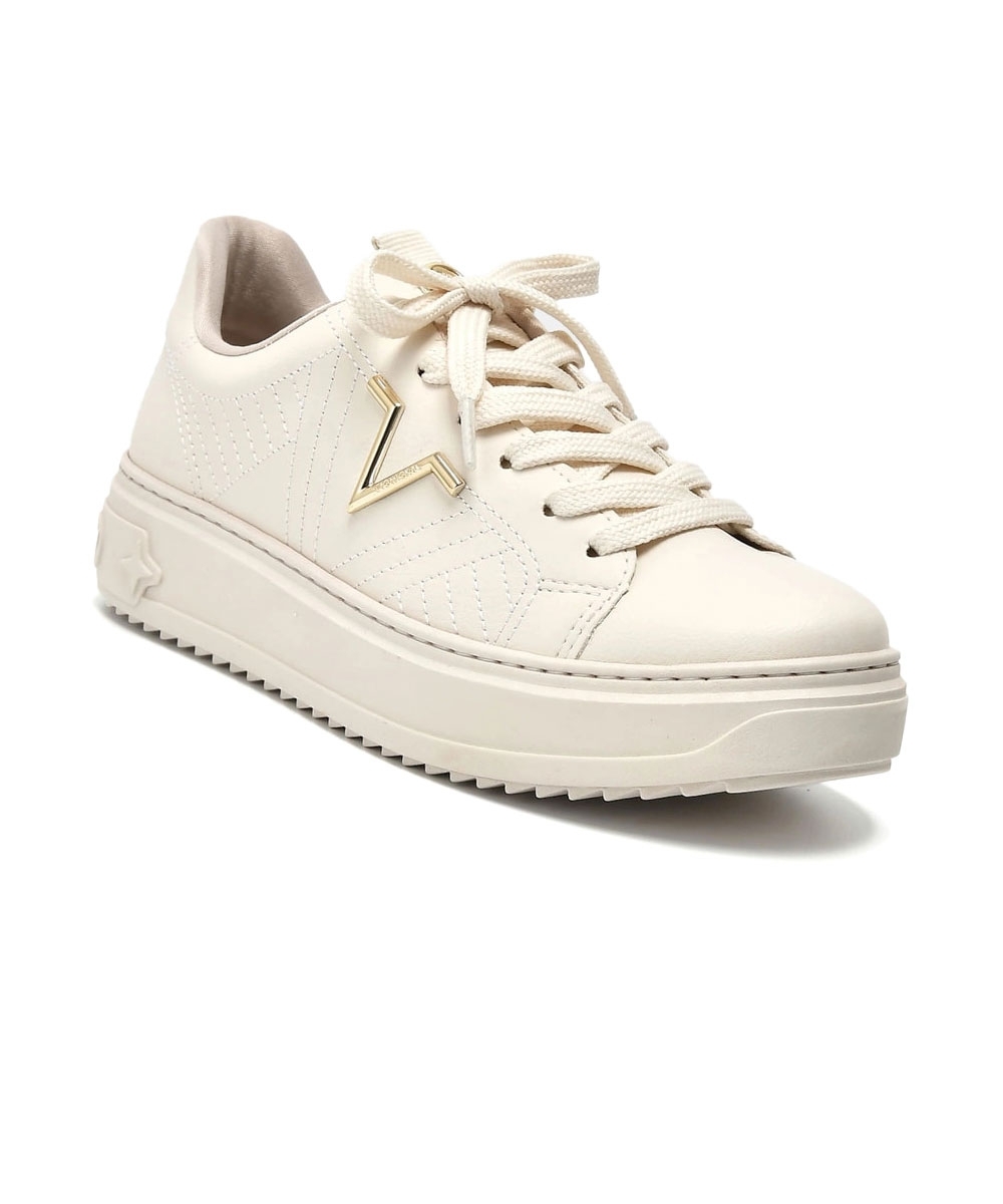 Tênis Feminino Via Marte Casual Marfim