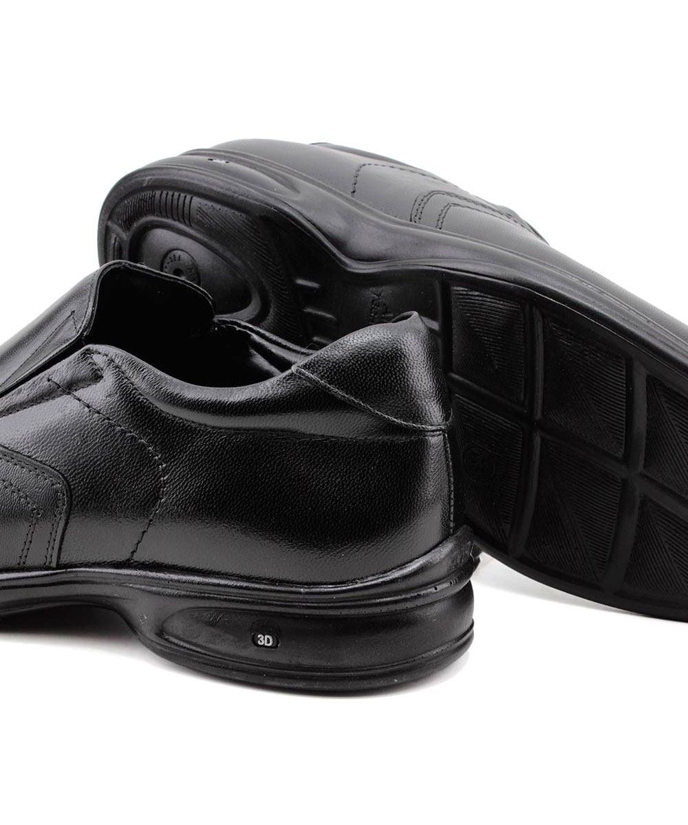 Sapato Social Jota Pe 3d Vision 45 Acima Preto