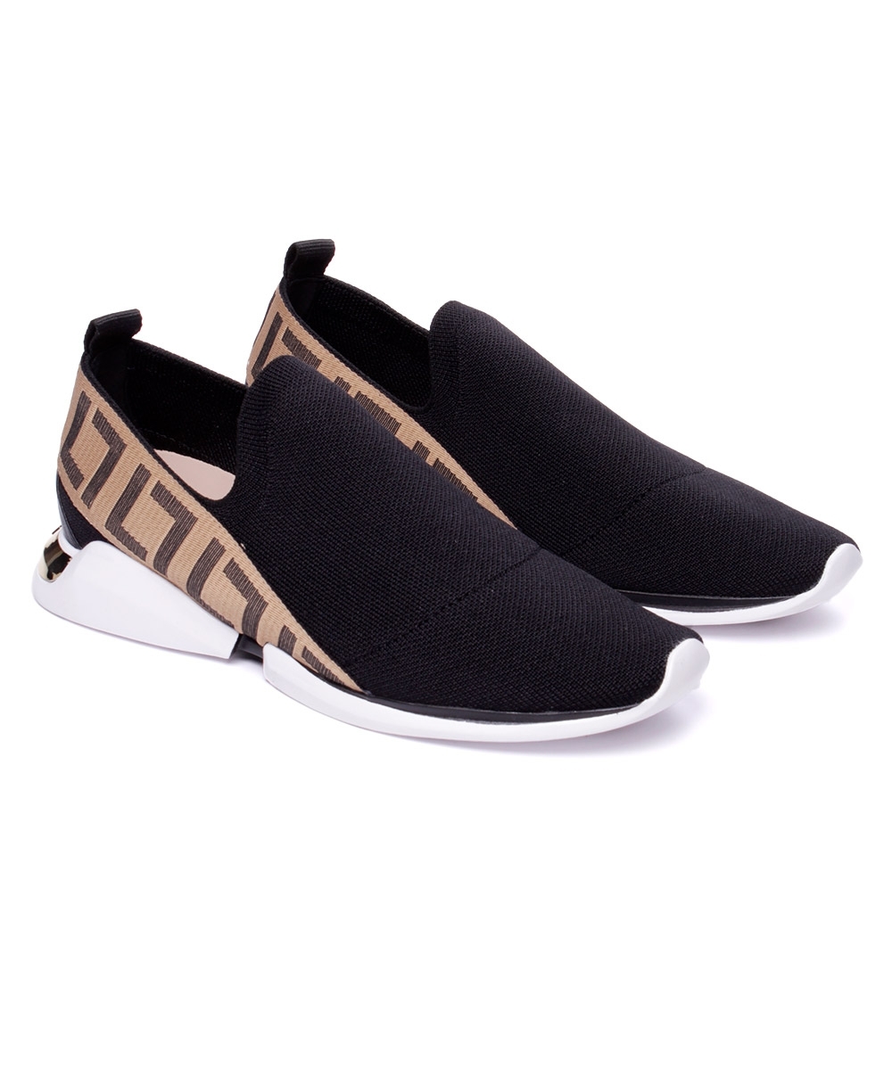Tênis Feminino Luz Da Lua Knit Preto