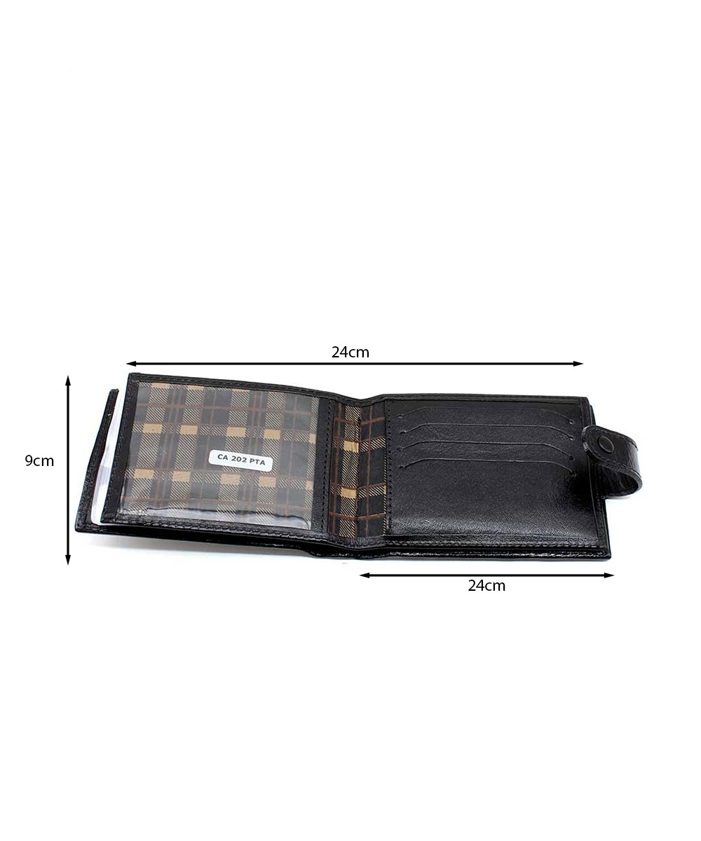 Carteira Masculina Fontanelli 202 Couro Preto