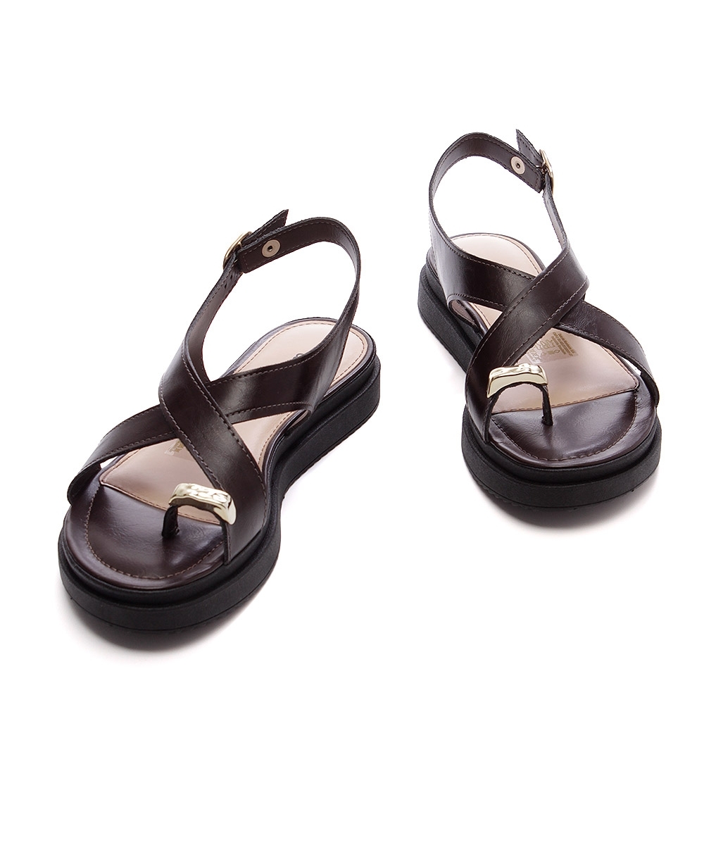 Sandália Flatform Dakota Marrom