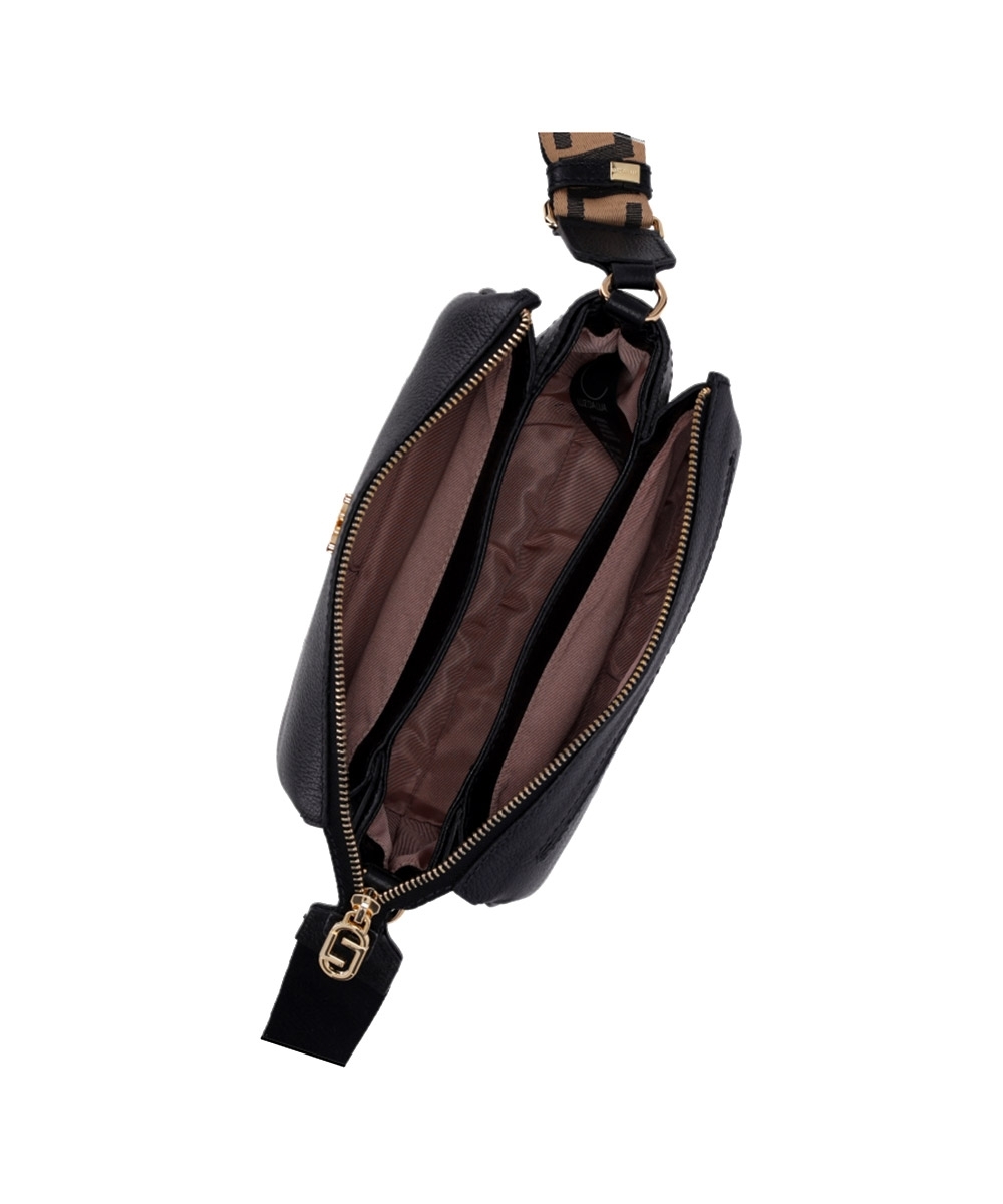 Bolsa Tiracolo Luz Da Lua Pequena New Ridge Preto