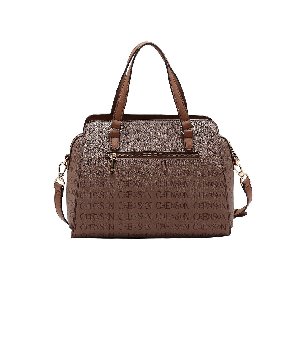Bolsa Feminina Chenson Cristal Monograma Cafe