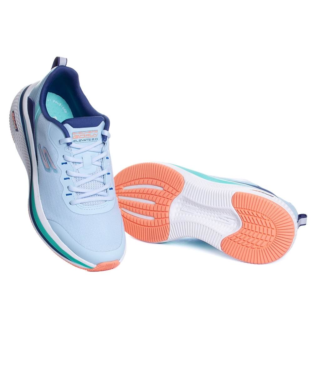Tênis Feminino Skechers Go Run Elevate 2.0 Azul Claro