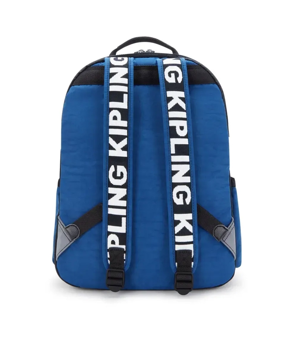 Mochila Kipling Seoul Lap Scuba Blue Bl Azul