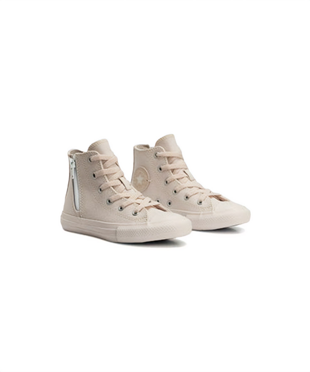 Tênis Infantil Converse All Star Side Zip Modern Creme