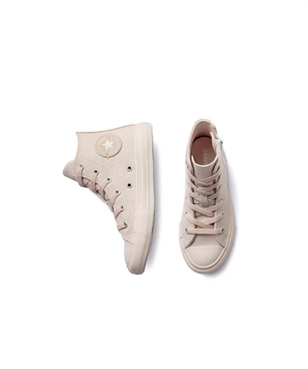 Tênis Infantil Converse All Star Side Zip Modern Creme