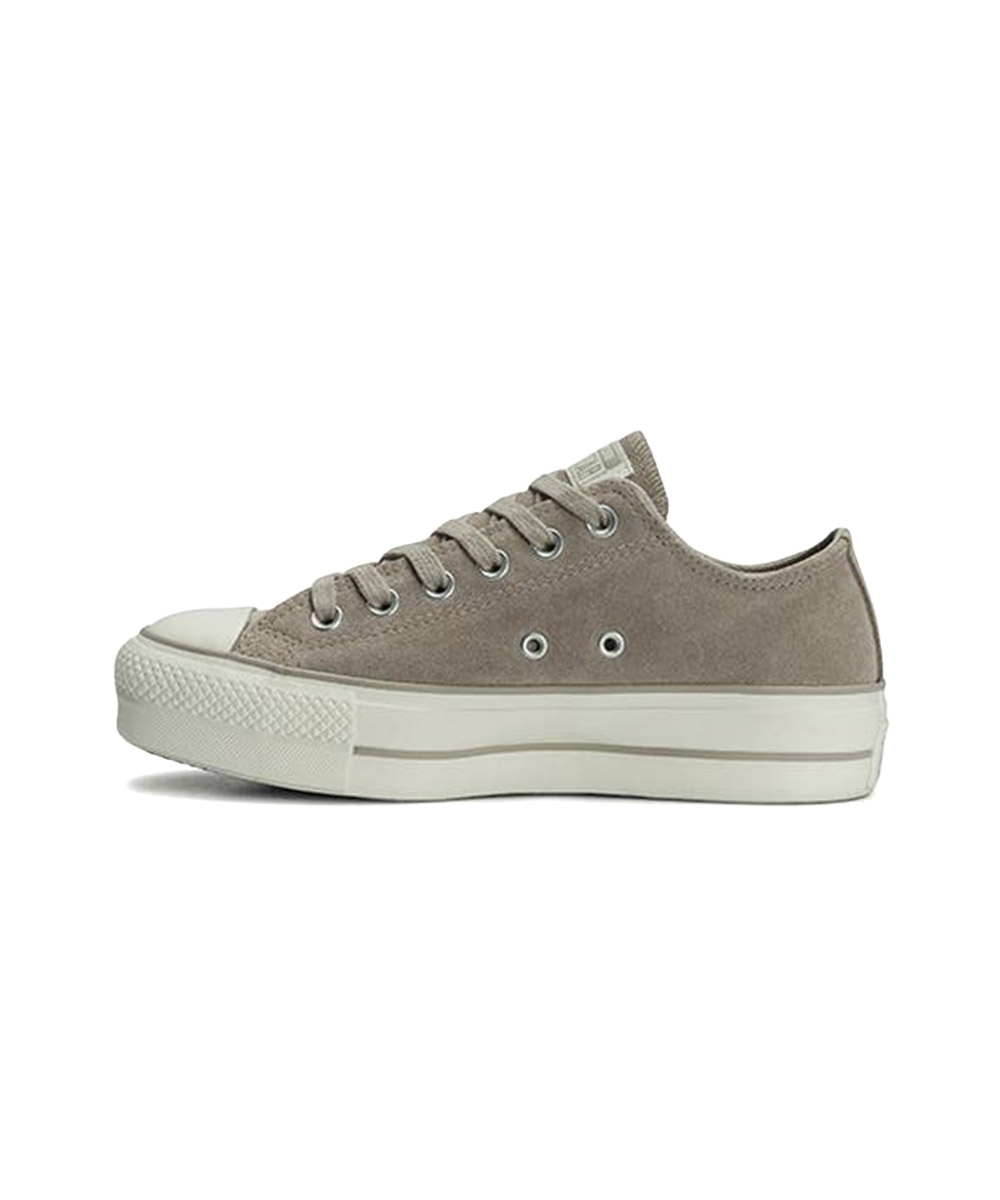 Tênis Converse All Star Lift Crafted Suede Marfim