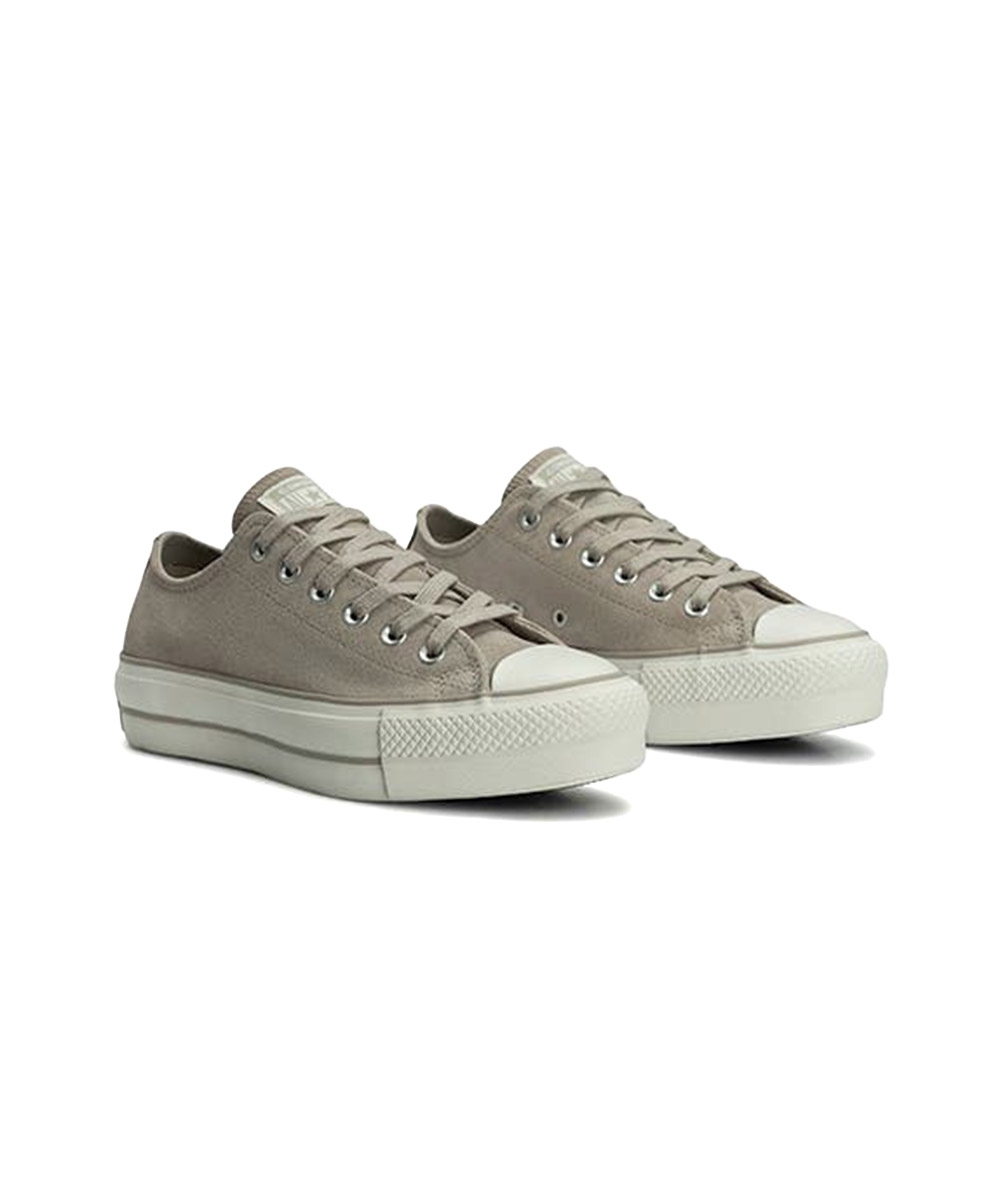 Tênis Converse All Star Lift Crafted Suede Marfim
