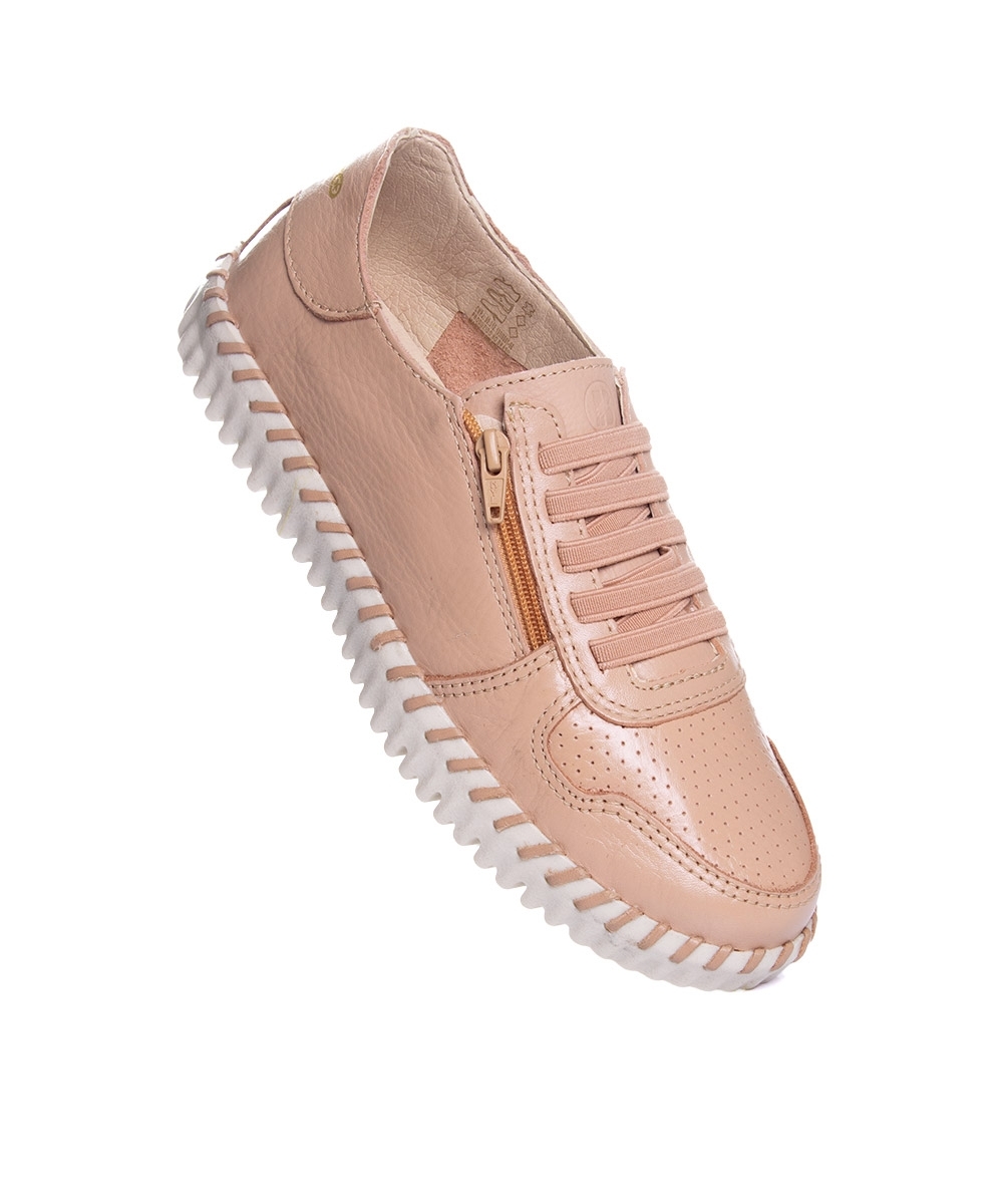 Tênis Feminino Bottero Bottwister Iii Couro Camel