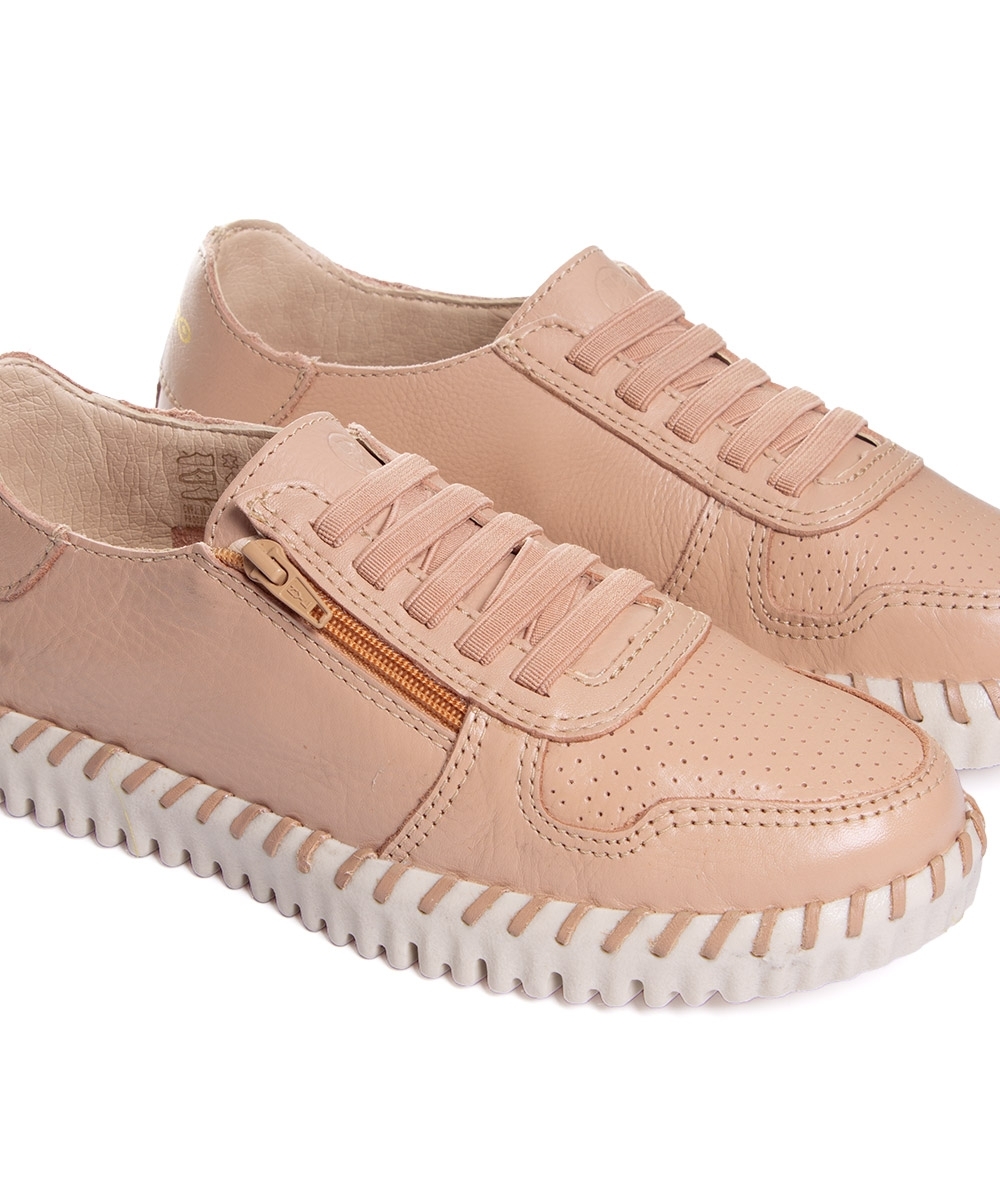 Tênis Feminino Bottero Bottwister Iii Couro Camel