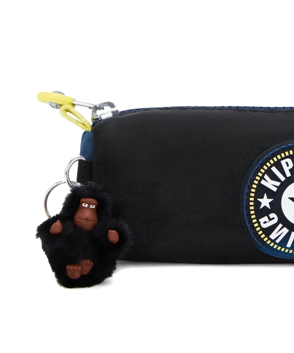Estojo Kipling Freedom Lets Scuba Preto