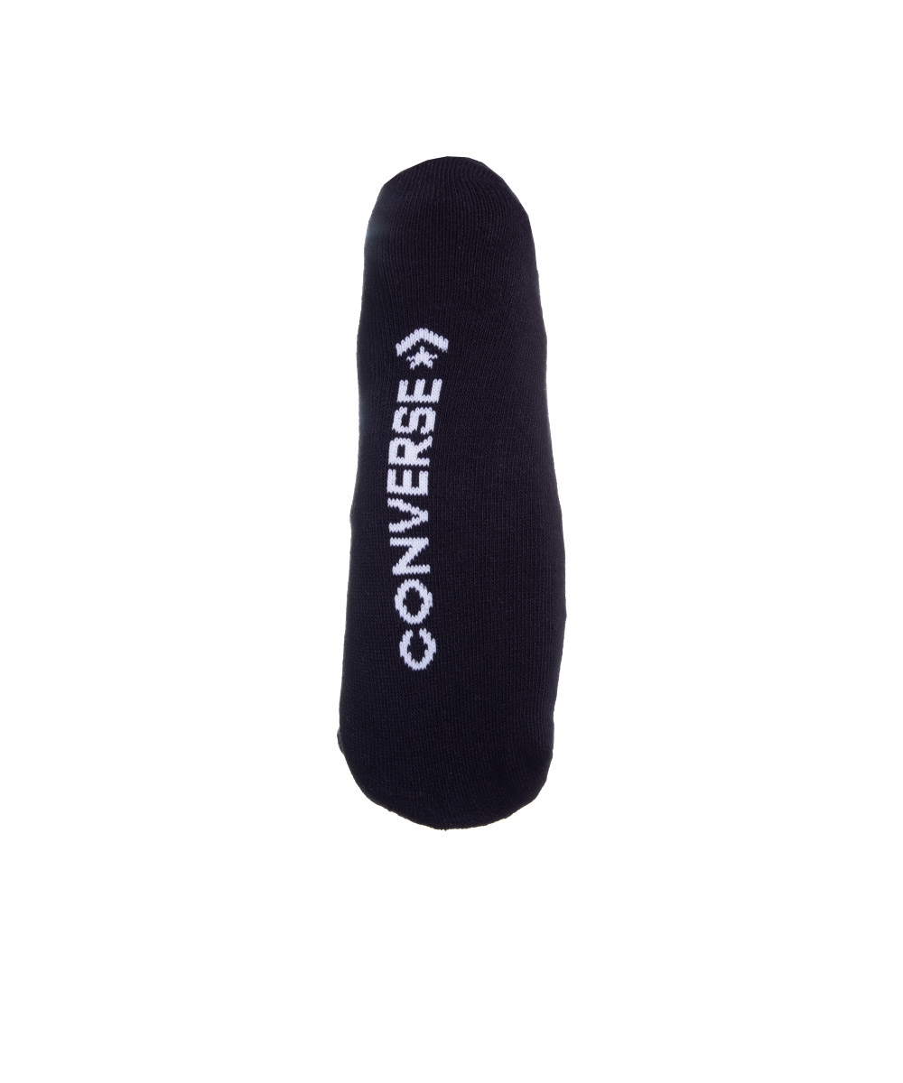 Meia Invisível Cano Baixo Converse Kit 3 Pares Preto