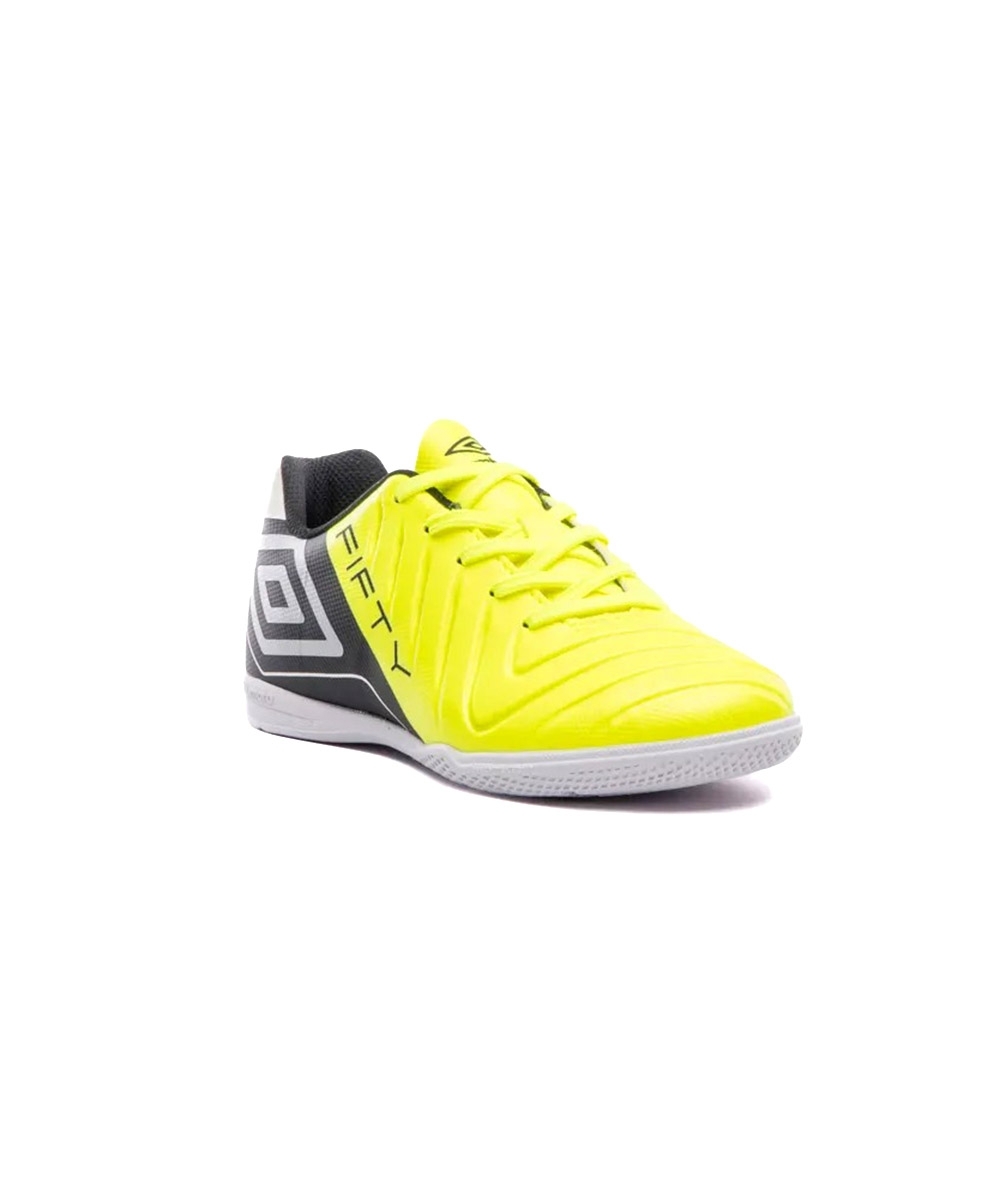 Chuteira Futsal Umbro Fifty Vi Jr Amarelo