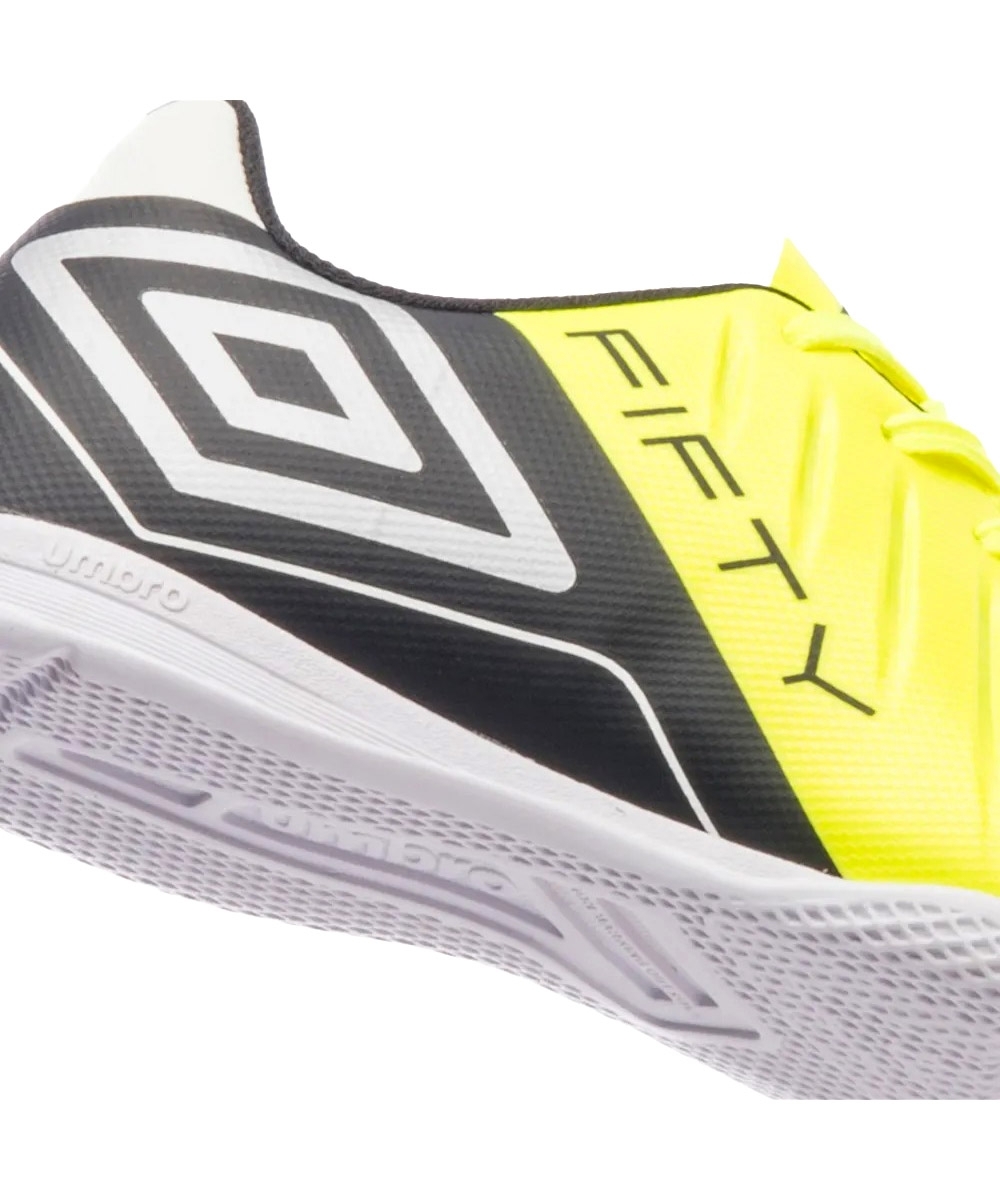 Chuteira Futsal Umbro Fifty Vi Jr Amarelo