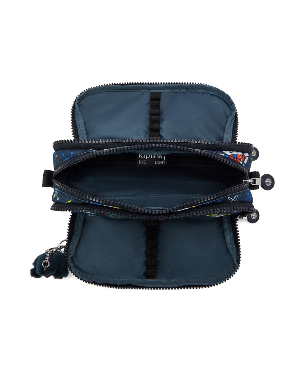 Estojo Kipling Gitroy Space Game Marinho