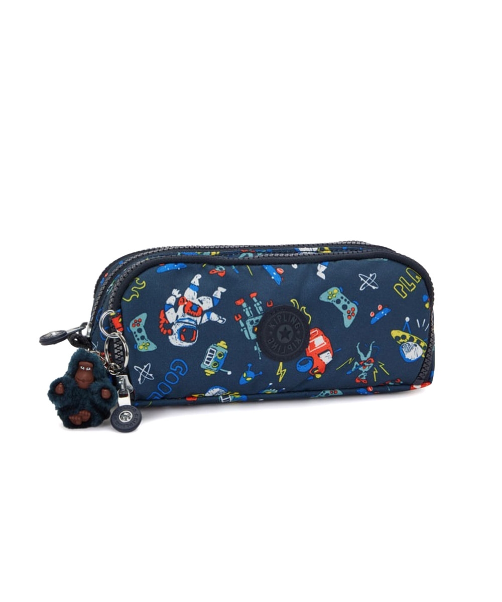 Estojo Kipling Gitroy Space Game Marinho