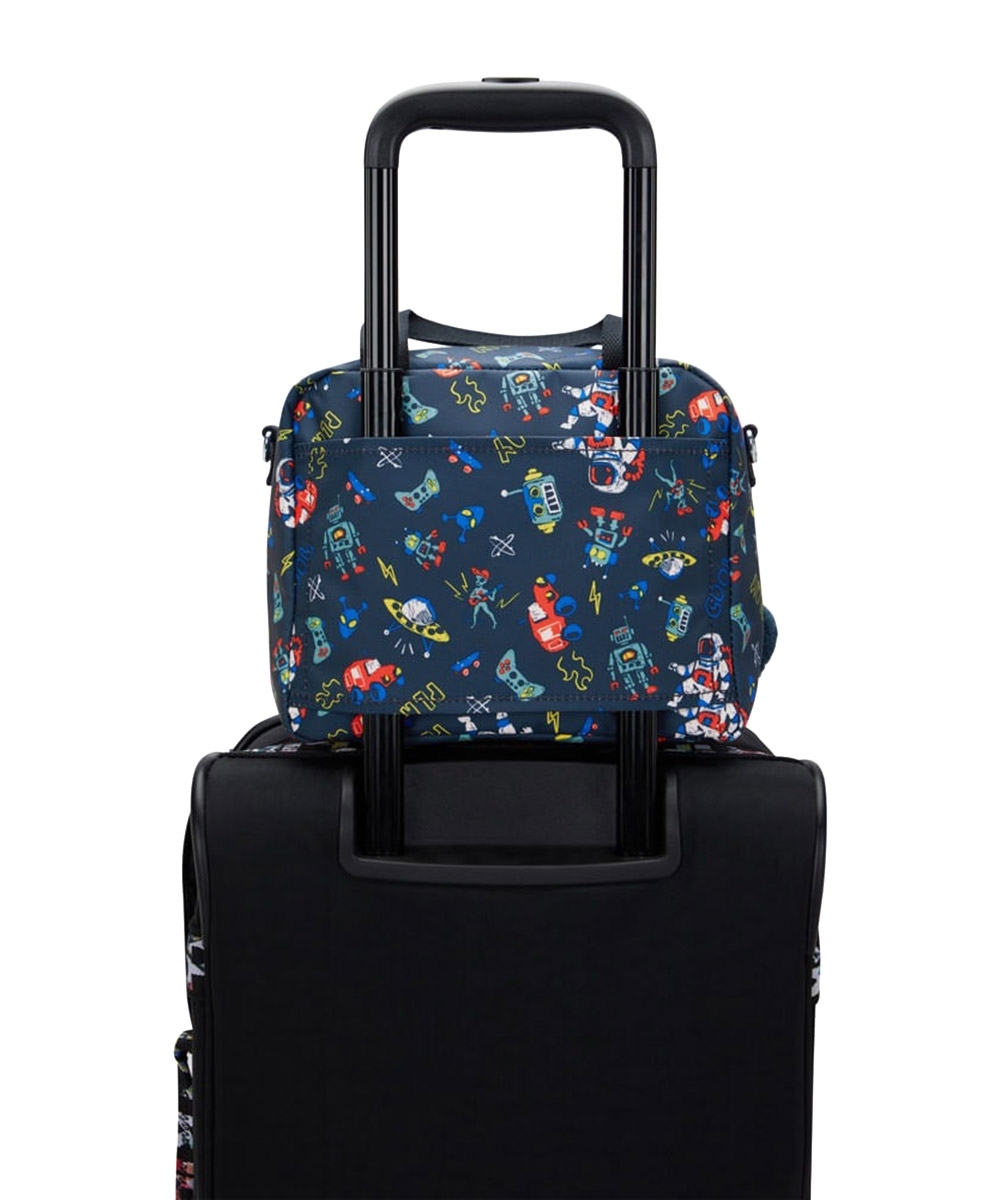 Lancheira Kipling Miyo Space Game Marinho