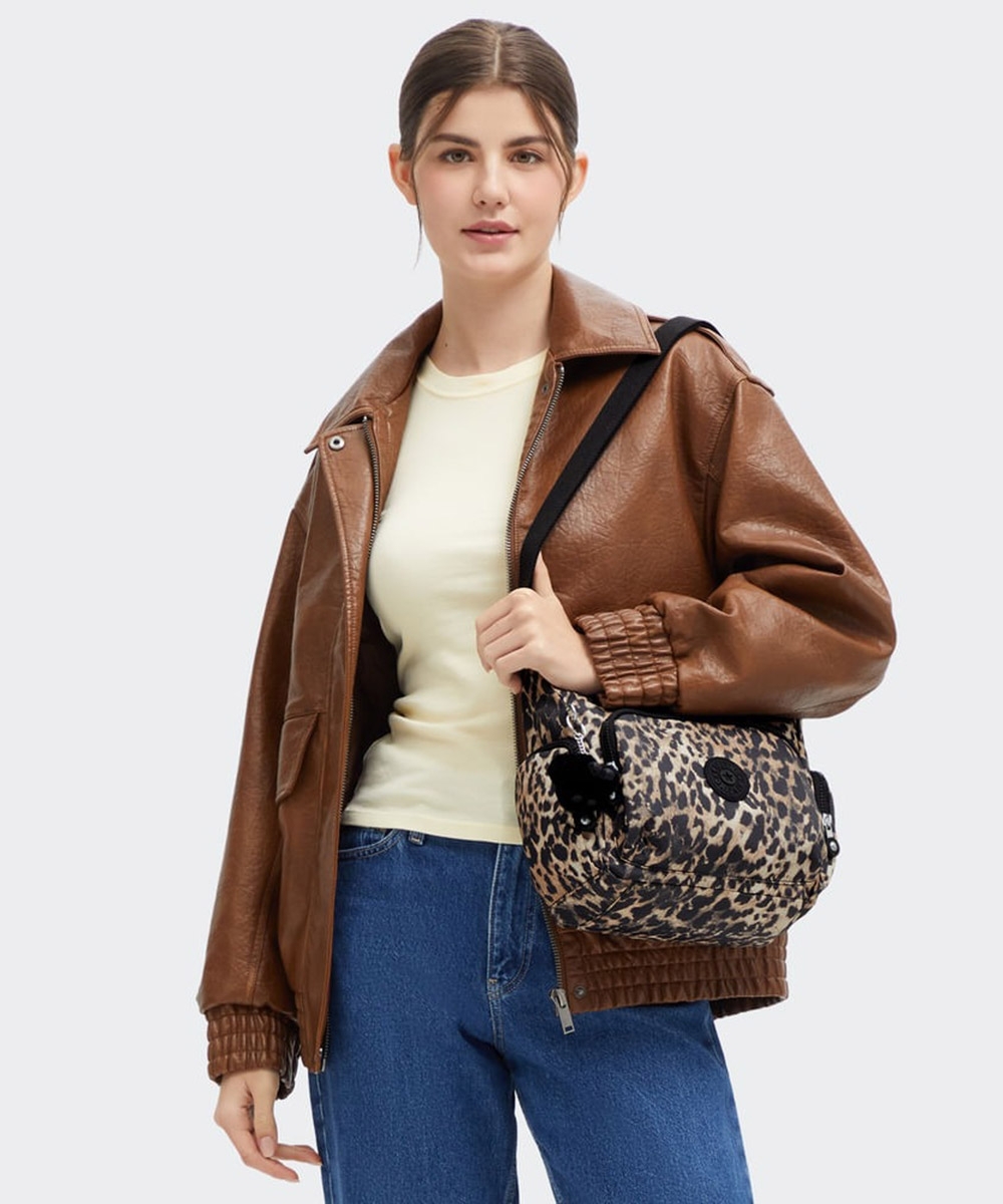 Bolsa Kipling Gabb S Wild Leopard ONÇA
