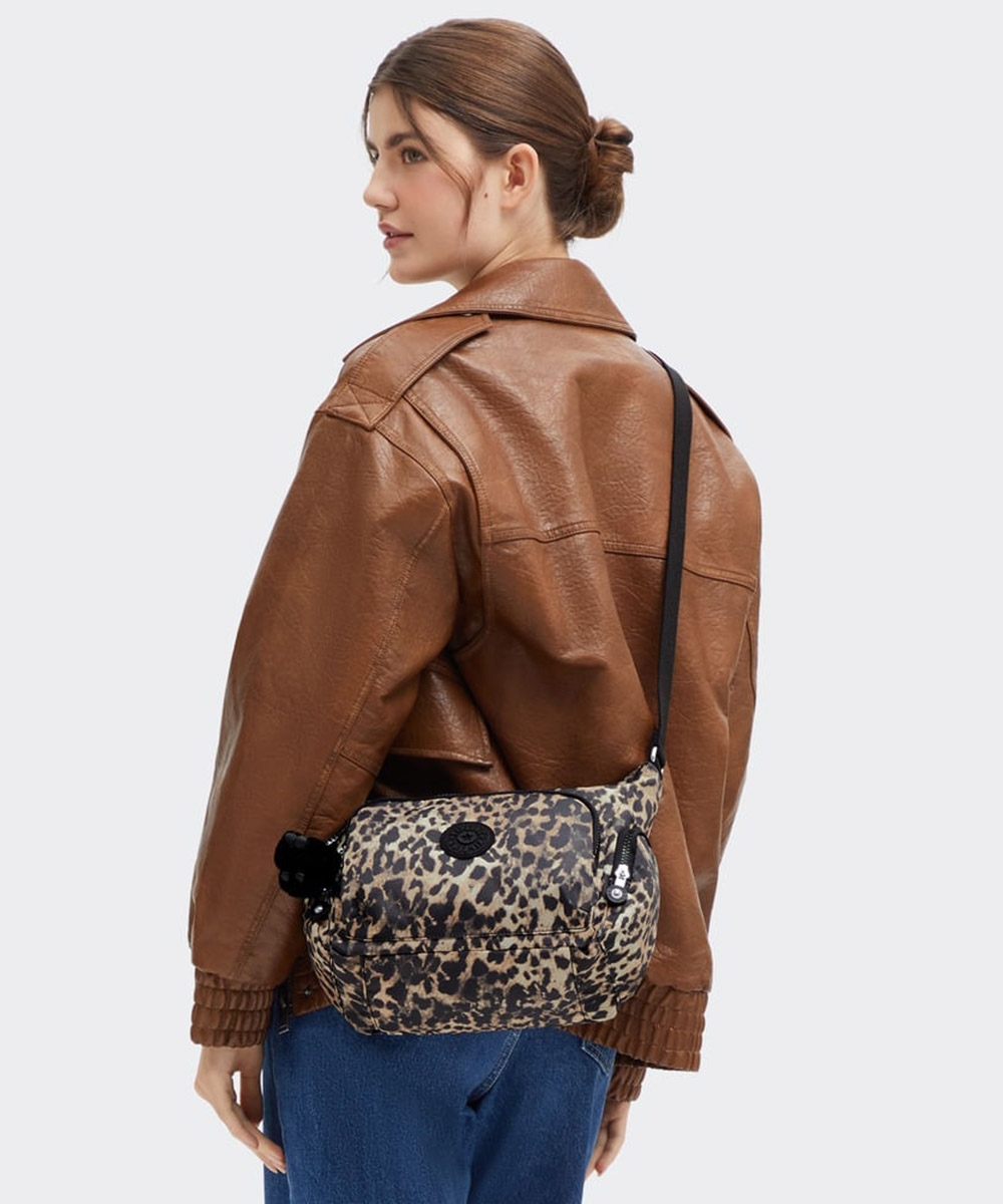 Bolsa Kipling Gabb S Wild Leopard ONÇA