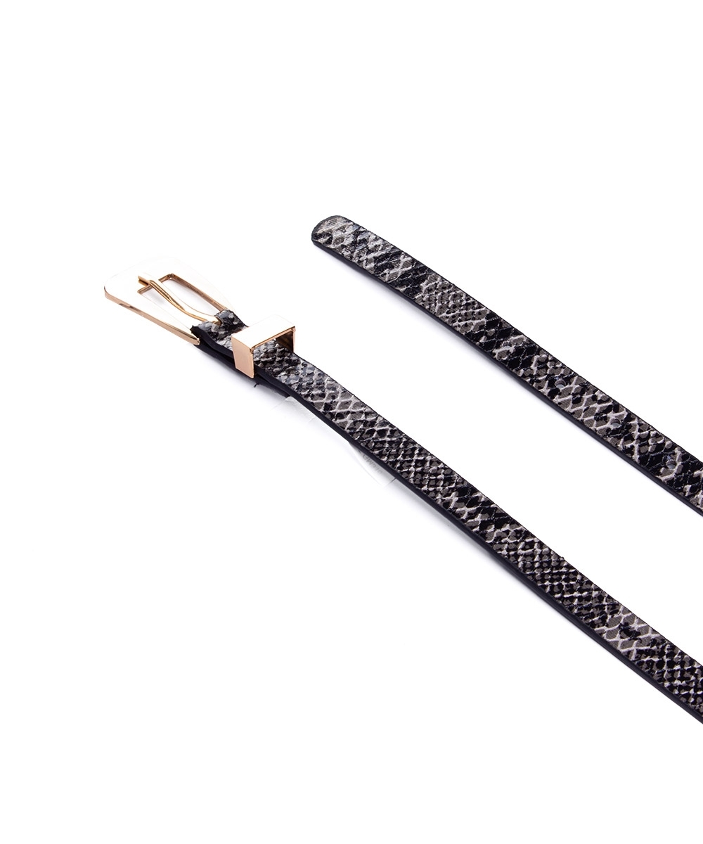 Cinto Fino Feminino Pixolé Preto