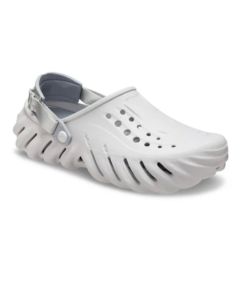 Crocs Sandália Echo Clog CINZA