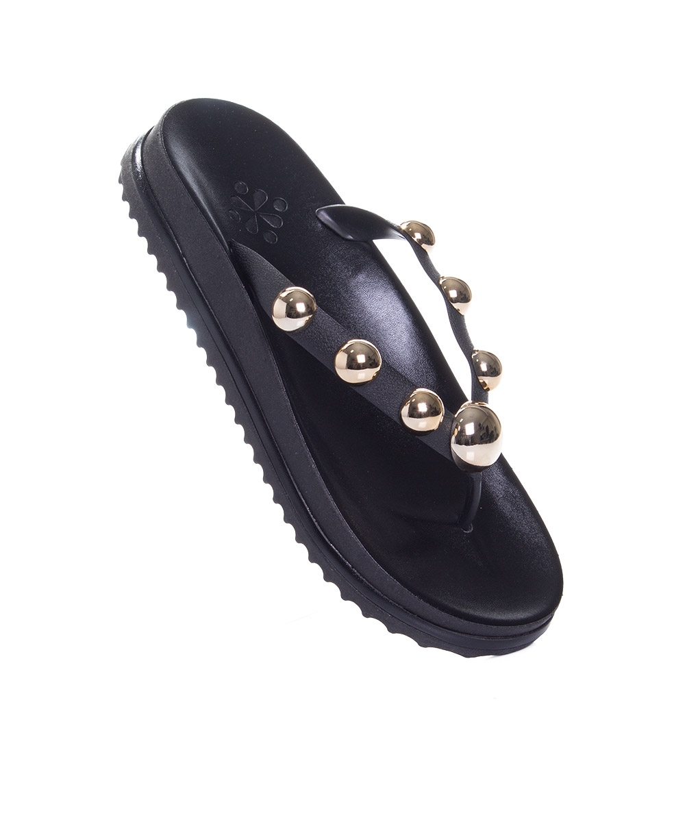 Tamanco Flat Pixolé Preto