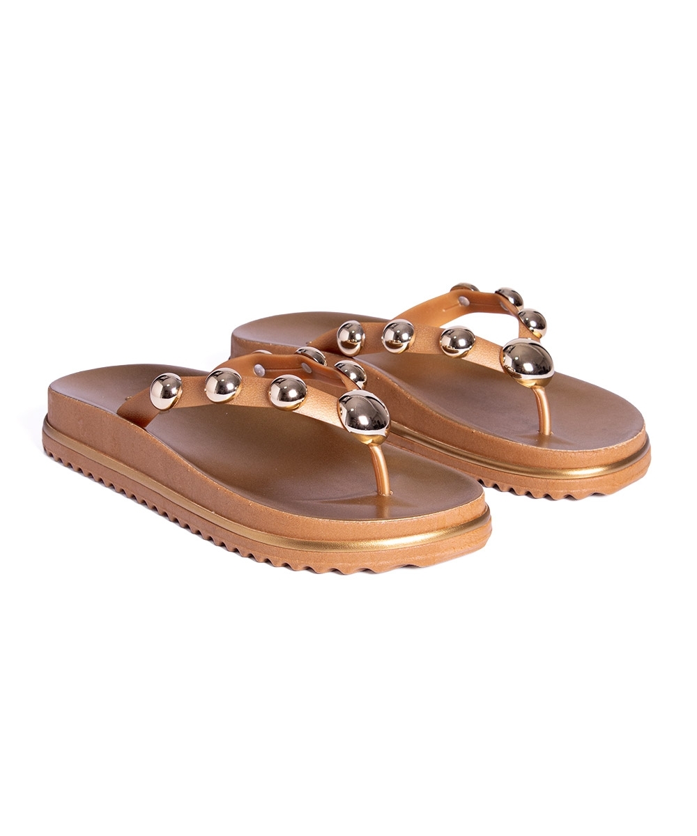 Tamanco Flat Pixolé BRONZE