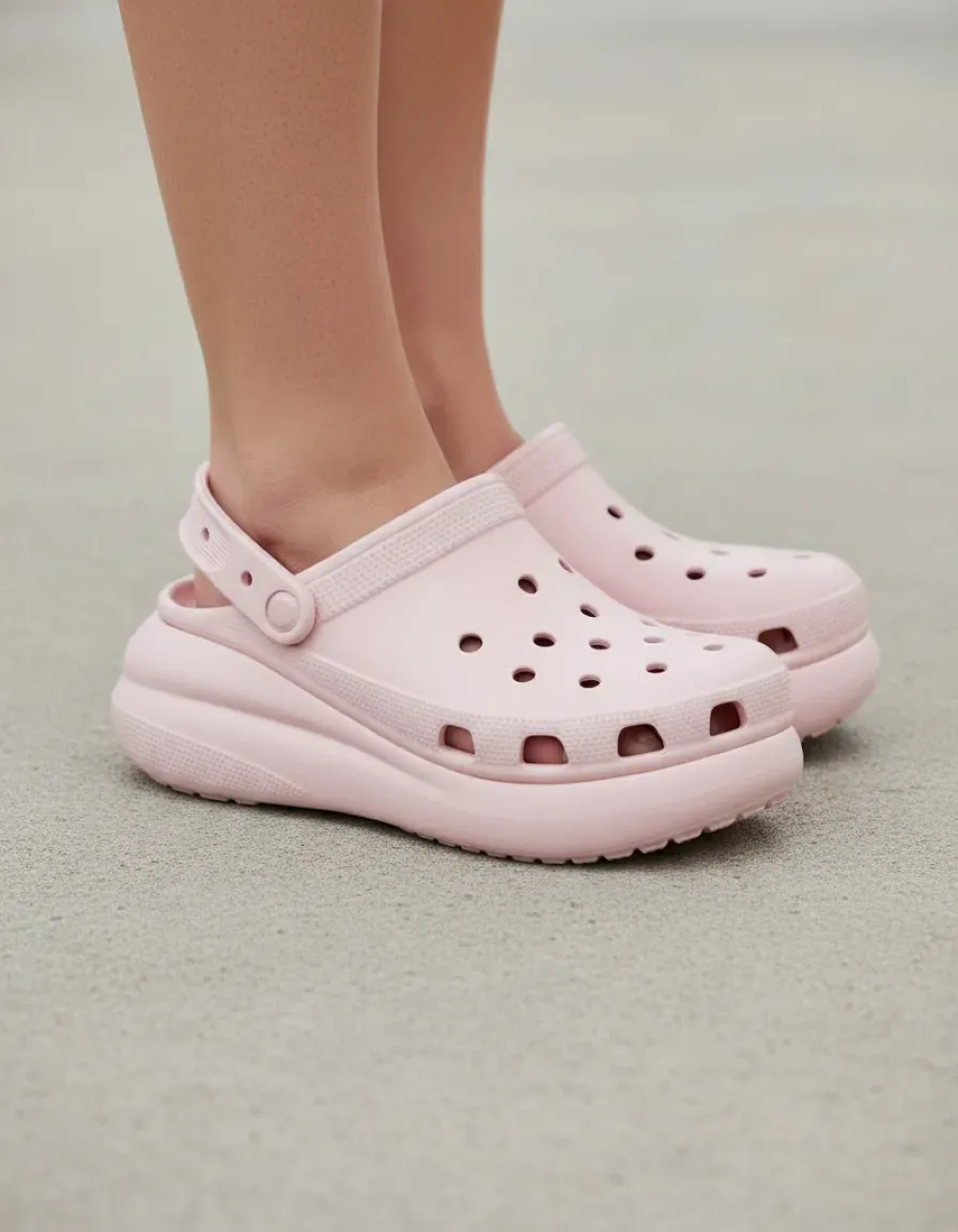 Sandália Crocs Crush Juice 207521 Rosa Claro