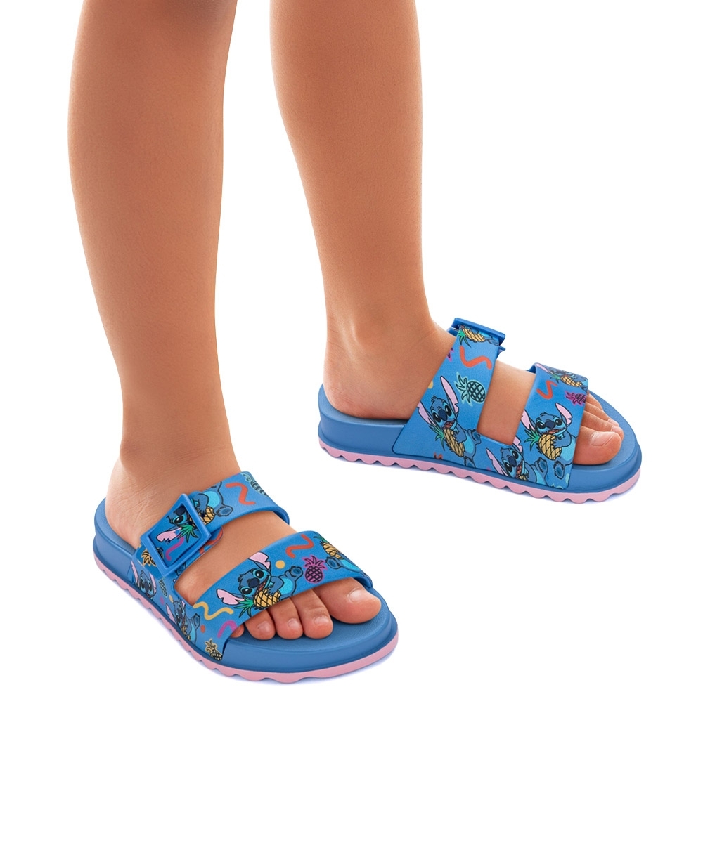 Sandália Infantil Grendene Disney Summer Ii Azul