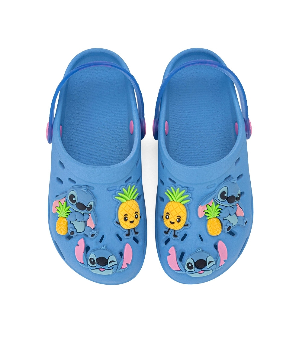 Babuche Infantil Grendene Disney Smile Azul