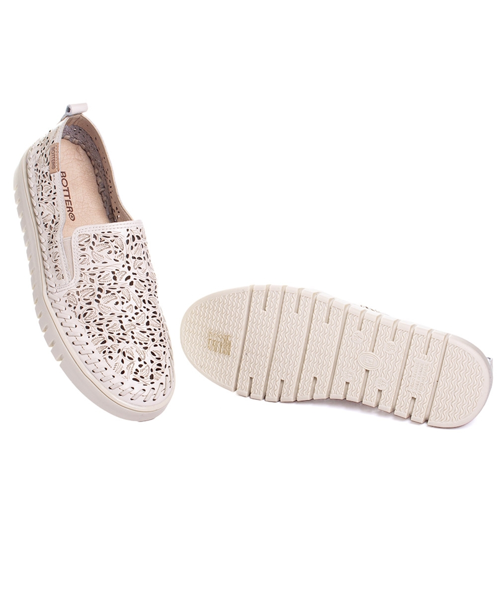 Tênis Feminino Bottero Botvicky Couro Off White