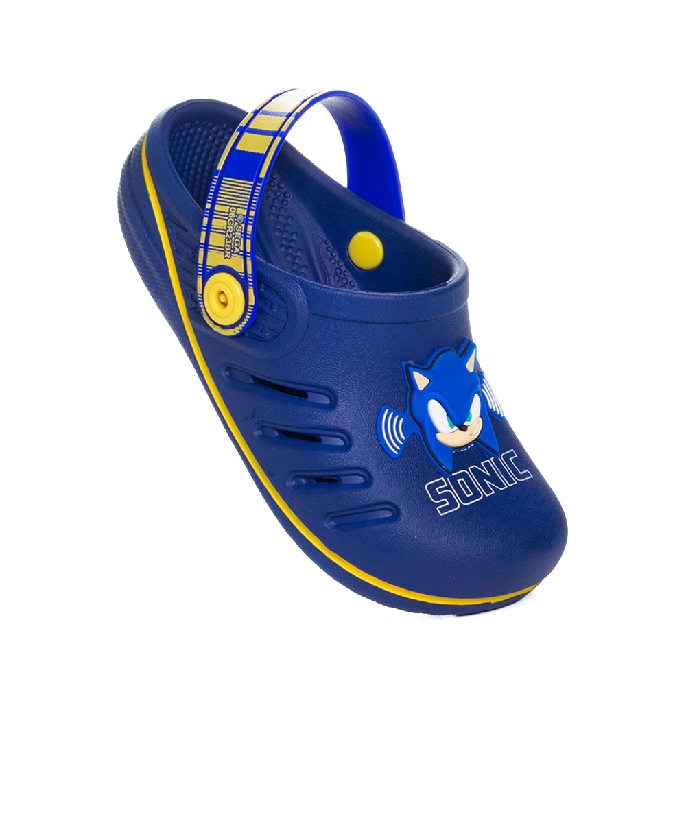 Babuche Infantil Grendene Sonic AZUL/AMARELO