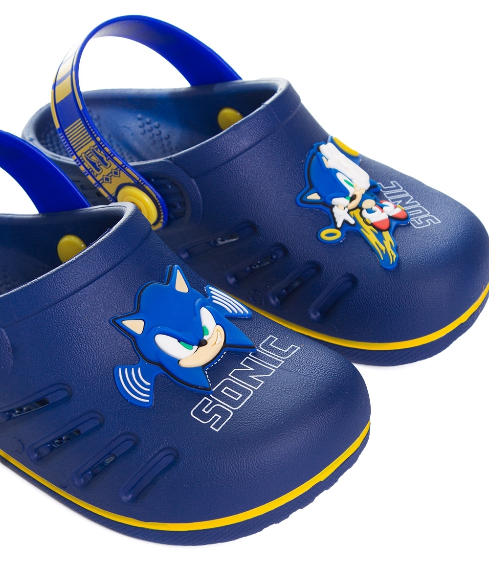 Babuche Infantil Grendene Sonic AZUL/AMARELO